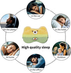 PERFECTSIGHT Sleep Eye Masks, Cute Plush Sleep Eye Cover Lightweight Adjustable - Image 6