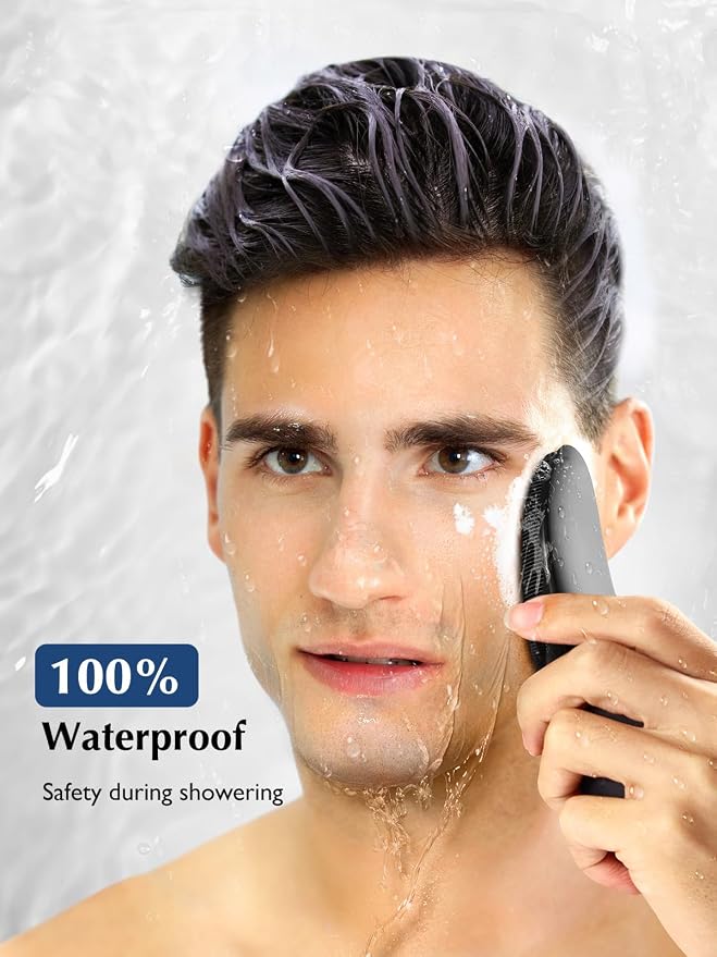 COSLUS JMY05 Silicone Face Scrubber Facial Cleansing Brush: Portable Waterproof - Image 8