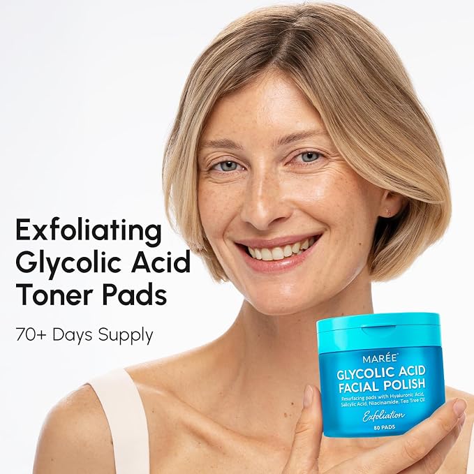 MAREE Glycolic Acid Pads – Toner Pads - Image 2
