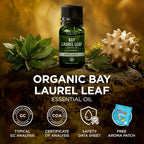 Gya Labs USDA Certified Organic Bay Leaf Essential Oil - Image 8