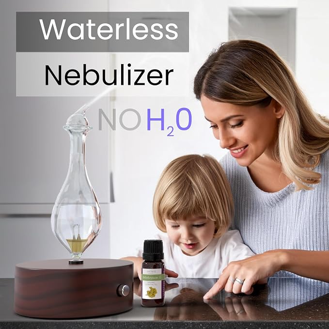 ArOmis Premium Glass Essential Oils Nebulizer - Image 3