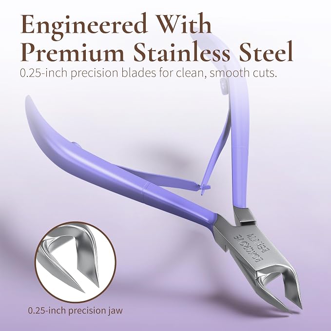 Professional Cuticle Cutter Stainless Steel Cuticle Nippers - Image 2