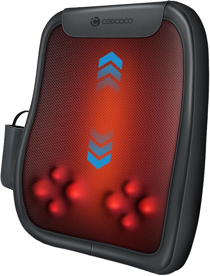 CooCoCo Shiatsu Back Massager for Pain Relief Deep Tissue, FSA Eligible by CooCoCo