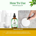 SVA Bhringraj Premium Carrier Oil 4oz - Image 6