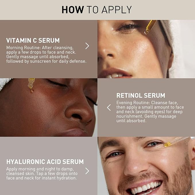 3 Pack Face Serum Set - Image 4