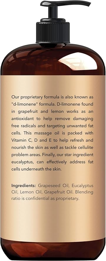 New York Biology Anti Cellulite Massage Oil 8 Fl Oz – Made - Image 2