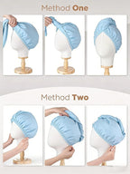 3 Pack Microfiber Hair Towel Wrap - Image 6