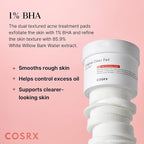 COSRX BHA Toner Pads, 70 Sheets, Exfoliating Pads - Image 3