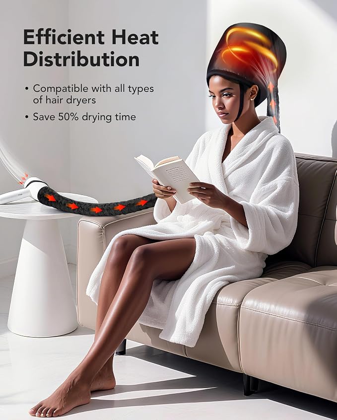 Hooded Hair Dryer for Deep Conditioning - Image 4