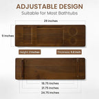 Teak Bathtub Tray - Image 3