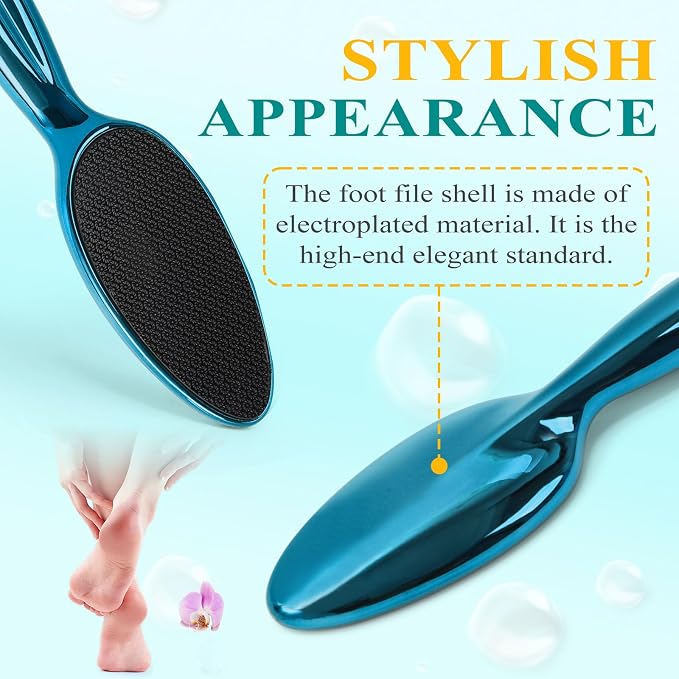 Glass Foot File, Foot Scrubber for Hard Skin Remover - Image 5