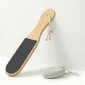 2-Piece Foot File and Pumice Stone Set, Wooden Callus Remover by GKINIKG