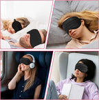 4 Pack Sleep Mask Silk Eye Mask - Image 5