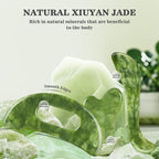 3 in 1 Jade Stone Gua Sha Massage Tool, Large Guasha Muscle Scraper Tools Set - Image 7