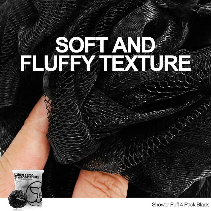 WhaleLife Loofah Bath Sponges - Image 4