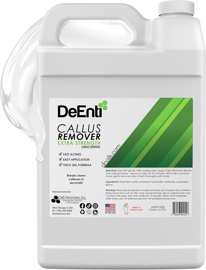 DeEnti Callus Remover for Feet, Extra Strength Foot Callus Remover Gel by DeEnti