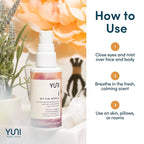 YUNI Travel Size Aromatherapy Body Mist | Essential Oil Spray - Image 7