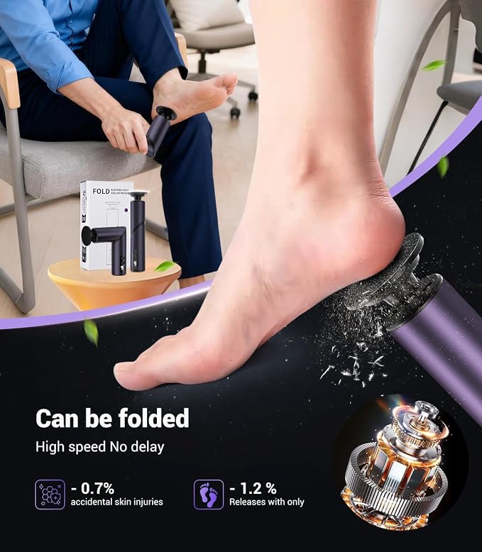 5-in-1 Professional Electric Callus Remover, Removes 99.92% of Calluses in 3 - Image 4