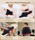 Hot Heating Pad for Back: 160℉ Extra Hot 3s Fast Heat Far Infrared Deep - Image 5