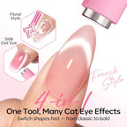 Modelones Cat Eye Magnet for Nails, 4-in-1 Cat Eye Nail Magnet - Image 2
