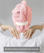 ROLSHOL 2 Pack Microfiber Hair Towel Wrap - Image 8
