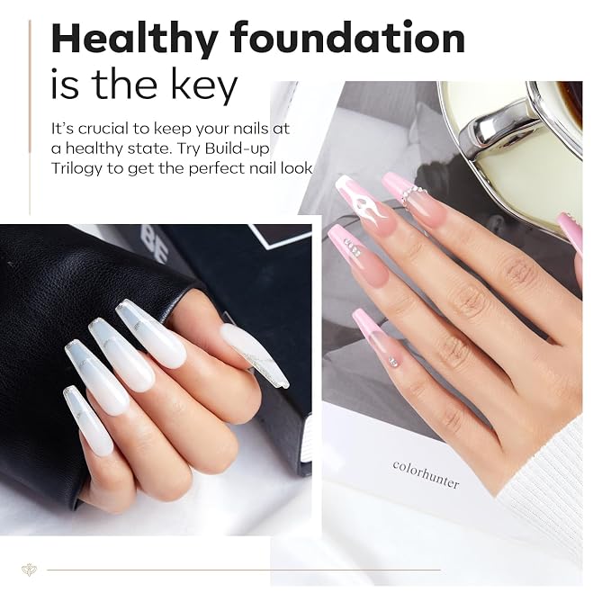 modelones 3 Pcs Top Coat Builder Nail Gel - Image 5