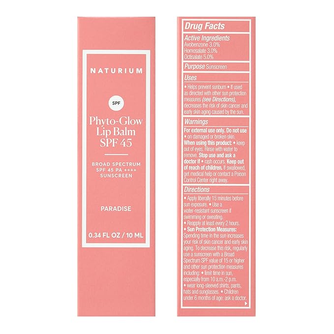Naturium Phyto-Glow Lip Balm SPF 45 | Tinted Gloss - Image 3