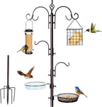 YINGYM Bird Feeding Station Kit, 87 Inches Bird Feeder Pole by YINGYM