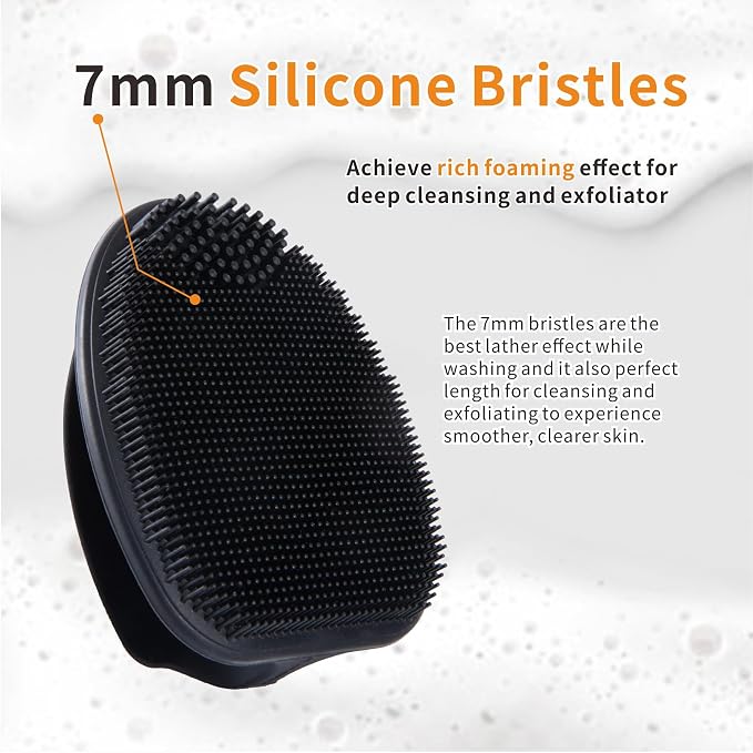 Soft Silicone Body Scrubber - Image 4