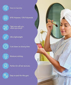 Turbie Twist 2-Pack Microfiber Hair Towel - Image 2
