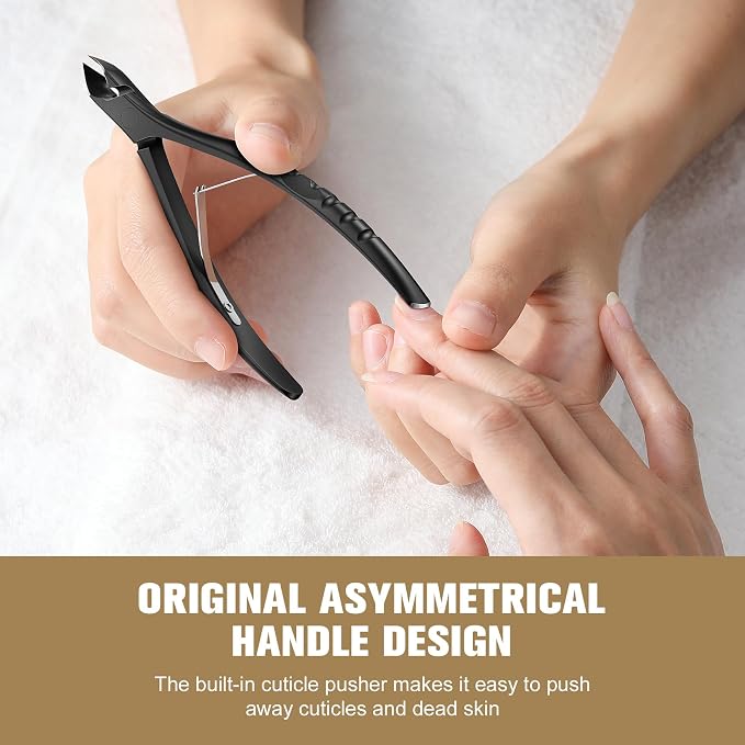 FERYES 2 in 1 Professional Cuticle Trimmer, Cuticle Clipper - Image 4