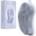 MainBasics Silicone Body Scrubber Dual-Sided Shower Loofah and Exfoliator by MainBasics
