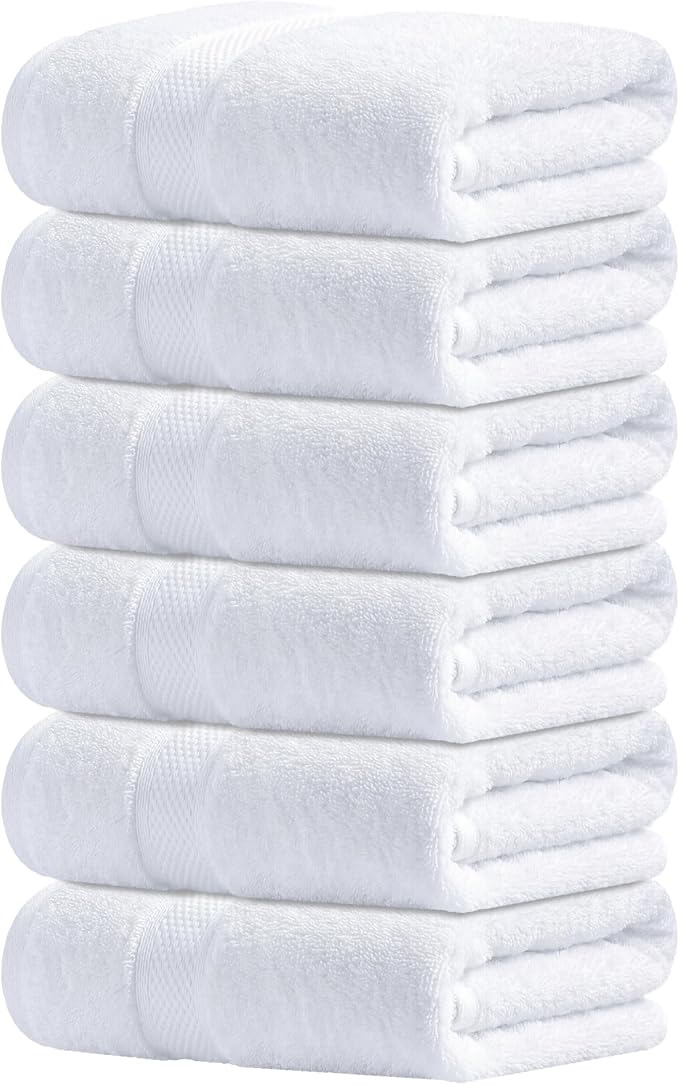 Infinitee Xclusives White Hand Towels by InfiniteeXclusives