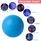 Massage Lacrosse Balls for Myofascial Release, Yoga Deep Tissue Massage - Image 3