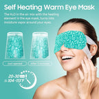BeHoomi Steam Eye Mask, Self Heating Disposable SPA Warm Compress - Image 4