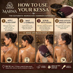 Moroccan Kessa Exfoliating Glove – Medium Hammam Exfoliating Mitt – Dead Skin - Image 6