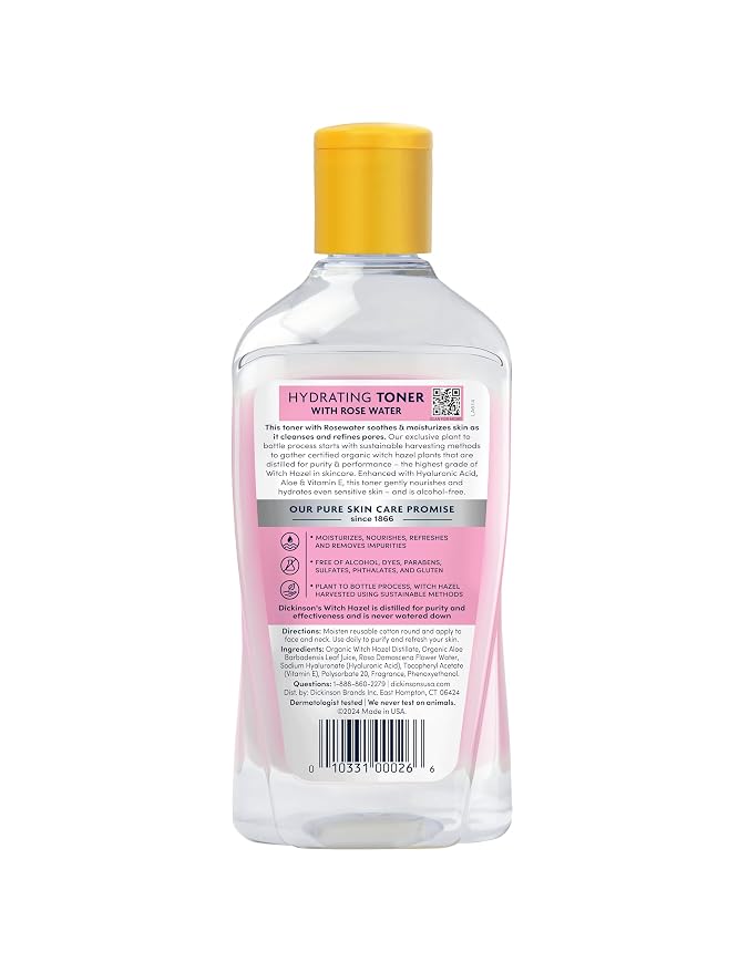 Dickinson's Enhanced Witch Hazel Hydrating Toner - Image 9