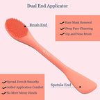 REVEX Silicone Face Mask Applicator, Face Scrubber, Exfoliating Pore Scrubber - Image 3