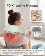 Snailax Cordless Shiatsu Neck Massager - Image 3