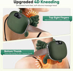 Neck Massager with Finger Kneading, Deep Tissue Neck & Shoulder Massager - Image 6