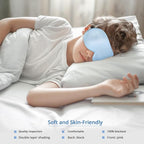 Kids Sleep Mask Eye Cover, 100% Real Natural Pure Silk Eye Mask - Image 5