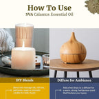 SVA Calamus Essential Oil – 1 Fl Oz – 100% Natural Calamus Oil - Image 6