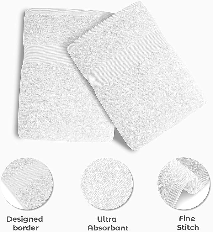Softolle Luxury Bath Towels Set of 4 | Towels - Image 3