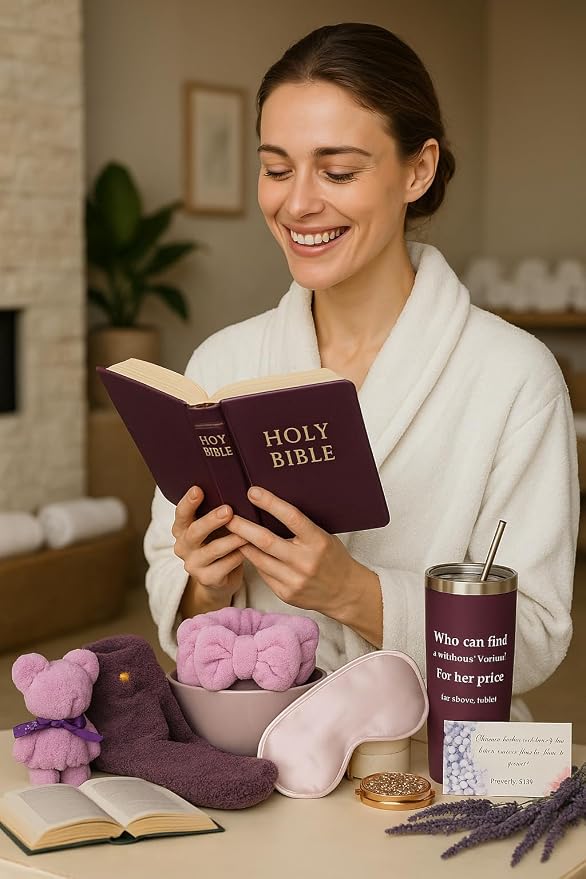 Christian Spa Gift Set for Women, Self Care Box - Image 2