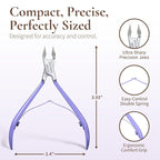 Professional Cuticle Cutter Stainless Steel Cuticle Nippers - Image 3
