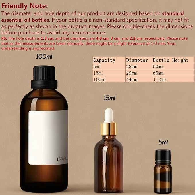 VolksRose Rotating Essential Oil Organizer - Image 4