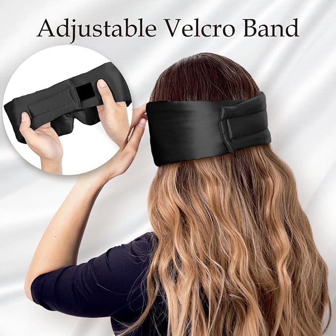 Zenssia 100% Mulberry Silk Sleep Mask Eye Mask - Image 4