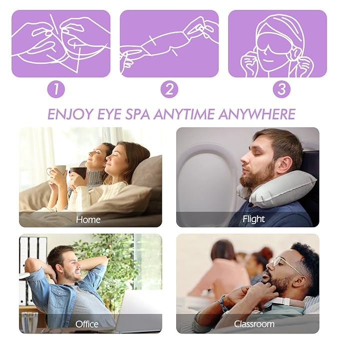 Jekeno Steam Eye Mask, 16 Packs Eye Masks - Image 7