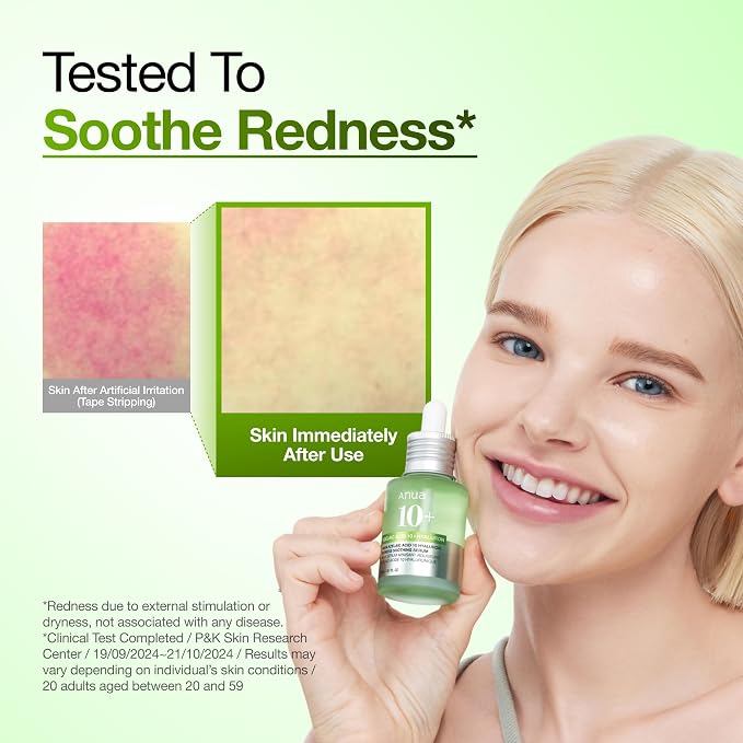 Anua Azelaic Acid 10 Hyaluron Redness Soothing Serum, Facial Serum - Image 5