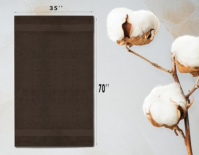 Softolle 100% Cotton Luxury Bath Sheets - Image 3